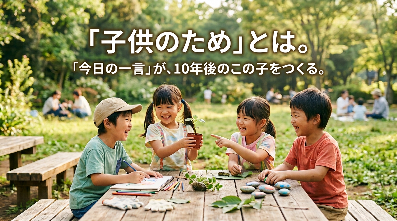 「子供のため」とは。